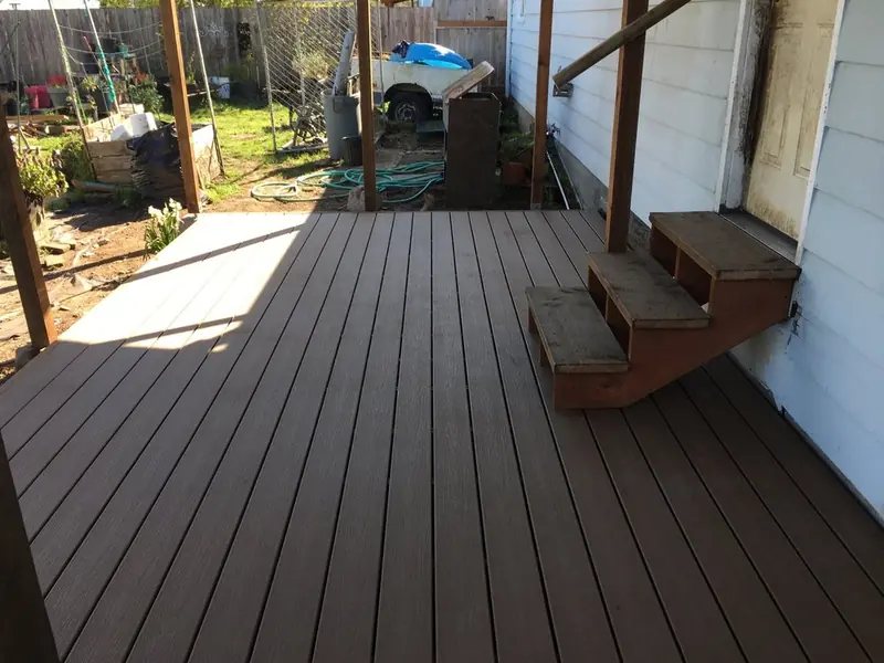 Deck and stair construction, Albany OR